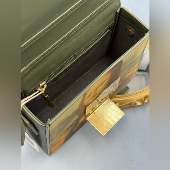 🆕 A. CLOUD x LOUVRE MUSEUM 🧿 NWT "Mona Lisa" DaVinci Handbag Chain Crossbody - Picture 7 of 16